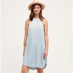 EUC Cloth and Stone High Tide Halter Dress